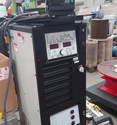 EWM Tetrix AC/DC Plasma Welder with Hot Wire Unit & Chiller 